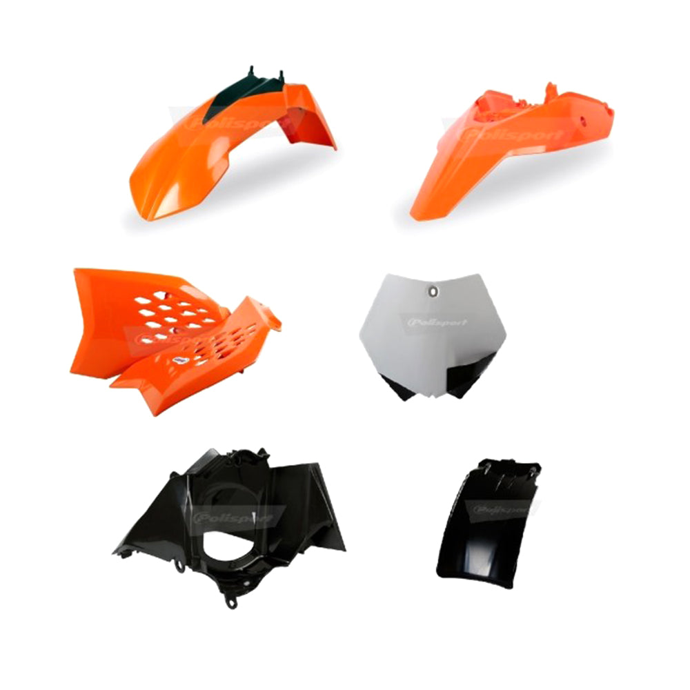 Polisport Plastics Box Kit For KTM SX 65 OEM Color 2012-2015